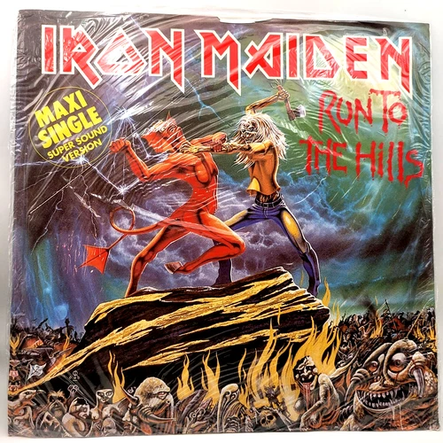 Iron Maiden Run To The Hills, Total Eclipse German Import KO52-07 604 New Sealed