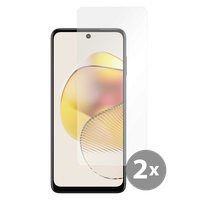 Panzerfolie Schutzglas Motorola Moto G73 Displayschutz - Cazy - Transparant