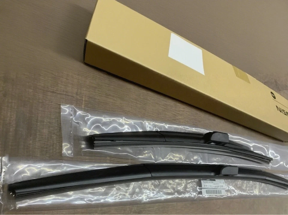 New Set Front Windshield Wiper Blades For 2008-2015 Infiniti G25 G37 Q40 - Image 3 of 4