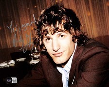 Andy Samberg SNL Signed Photo 8x10 Beckett Authenticated