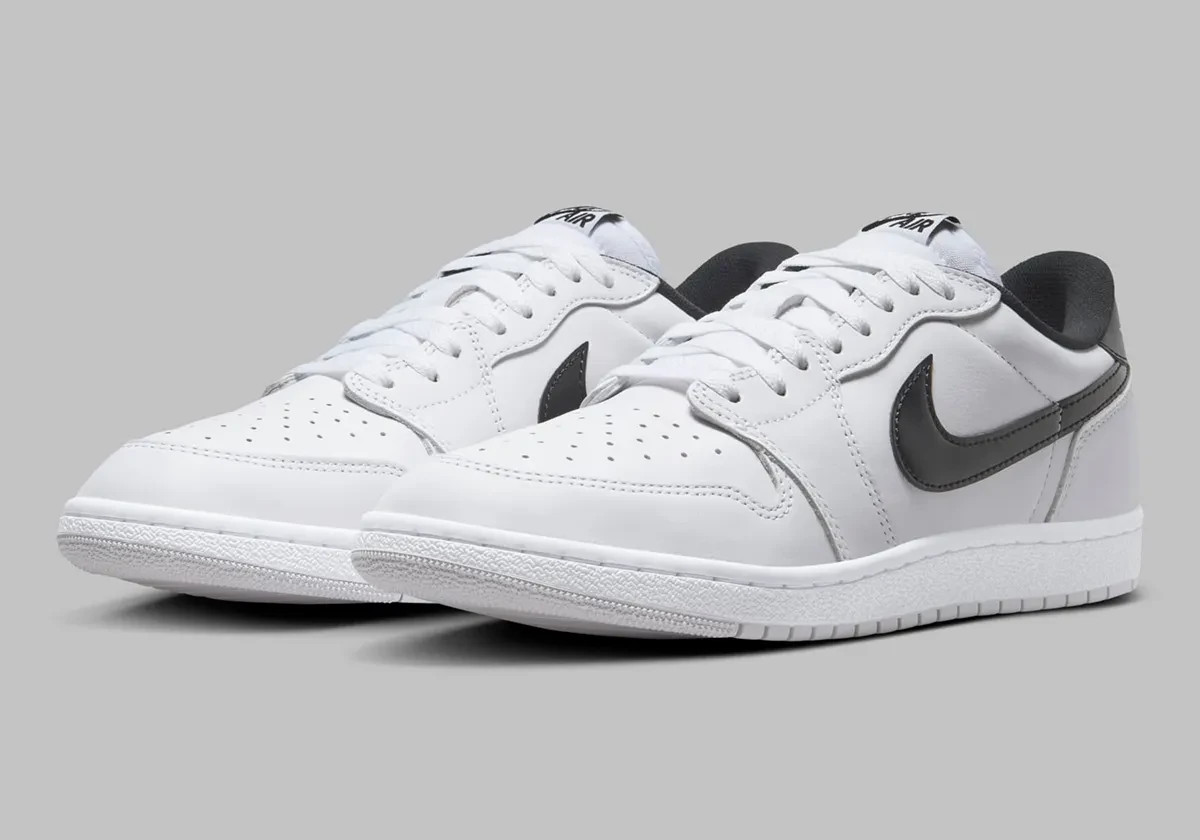 Nike Air Jordan 1 Retro Low &apos;85 OG Metallic Black White FB9933-102 Men&apos;s Sizes