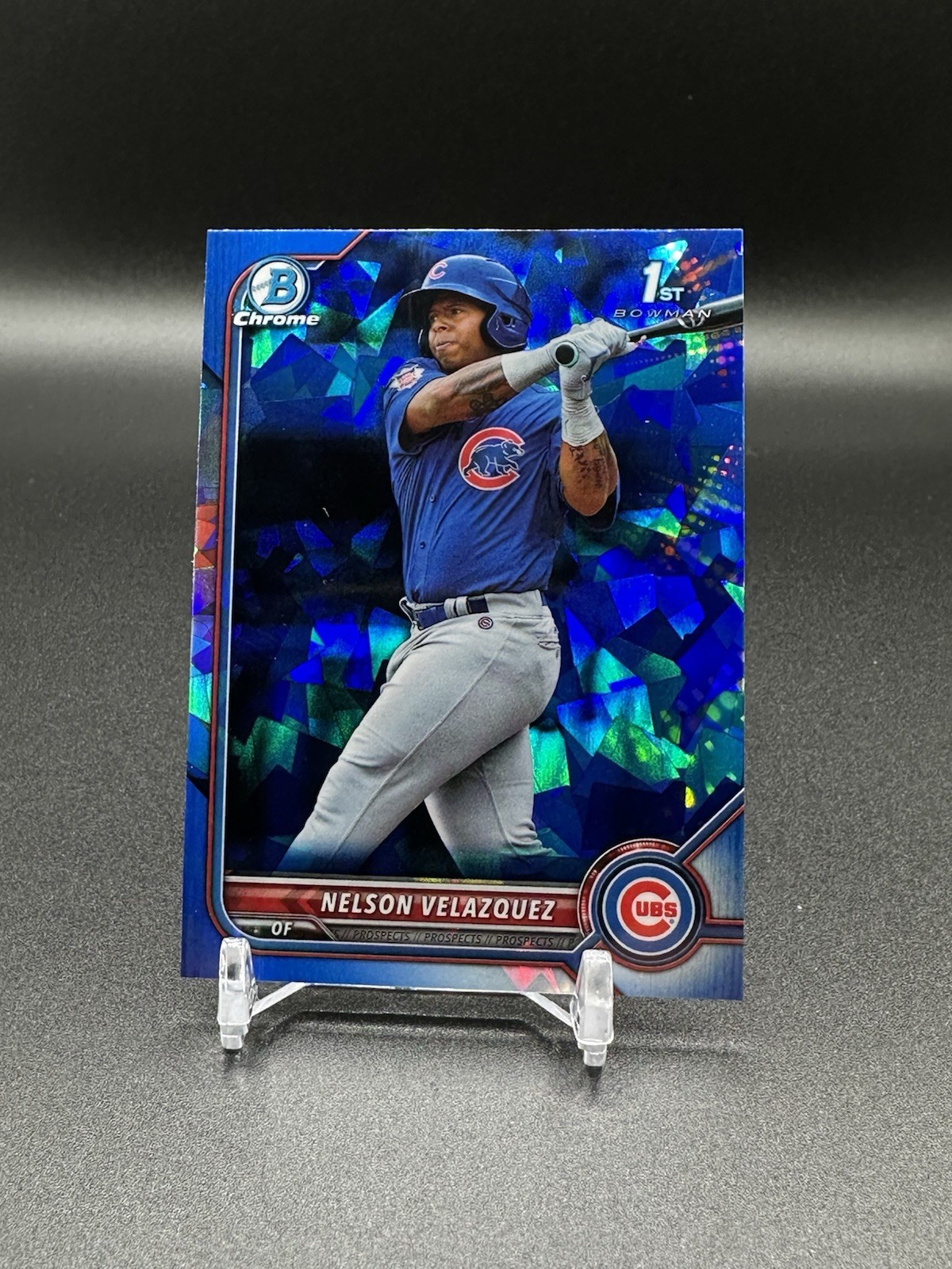 2022 Bowman Chrome Sapphire Edition - Prospects Nelson Velazquez #BCP-194 (RC)