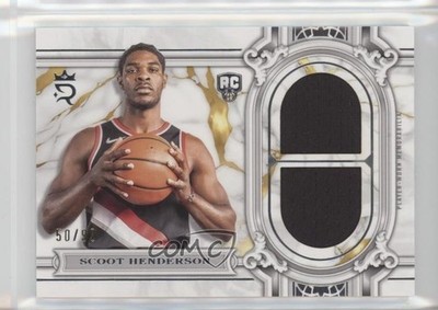 2023-24 Topps Royalty Regalia Relics 50/99 Scoot Henderson #RR-SH Rookie RC dq2
