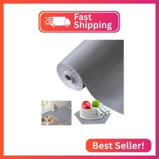 Beautysaid Shelf and Drawer Liner for Kitchen Cabinet Non Adhesive Non Slip