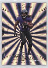 2024 Panini Prestige Xtra Points Sunburst Gus Edwards #165 5xl