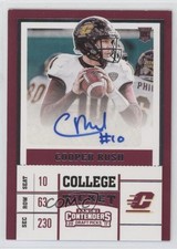 2017 Panini Contenders Draft Picks College Ticket Cooper Rush #132 Auto 1dm4