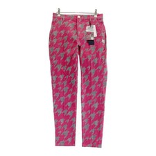 Size:0 PEARLY GATES 055-2231912 Long Pants Glen Plaid Houndstooth Used STST-0