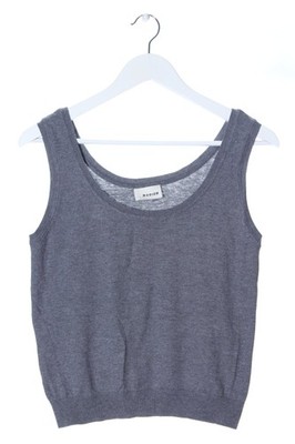 RODIER Stricktop Damen Top Gr. DE 34 grau Casual-Look