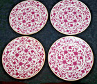 Franciscan China Maroon Lorraine Bread and Butter Plates — photo 2