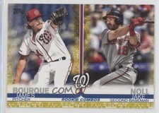 2019 Topps Update Rookie Combos Walgreens Yellow Jake Noll James Bourque 0c2
