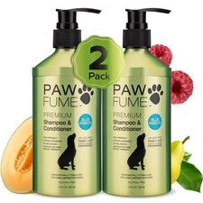 PAWFUME Dog Shampoo and Conditioner, Blue Ribbon, 2Pack – Nourish & Detangle ...