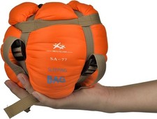 Agemore Ultra-light Warm Weather Rectangular Sleeping Bag, 75" L x 30" W, Light