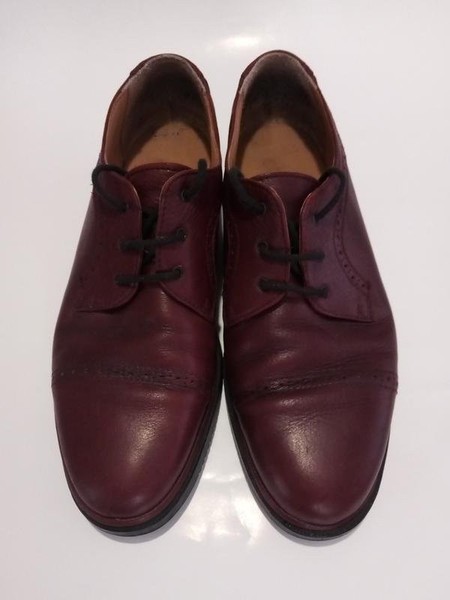 Men Vera Gomma Heels Brown Leather 42