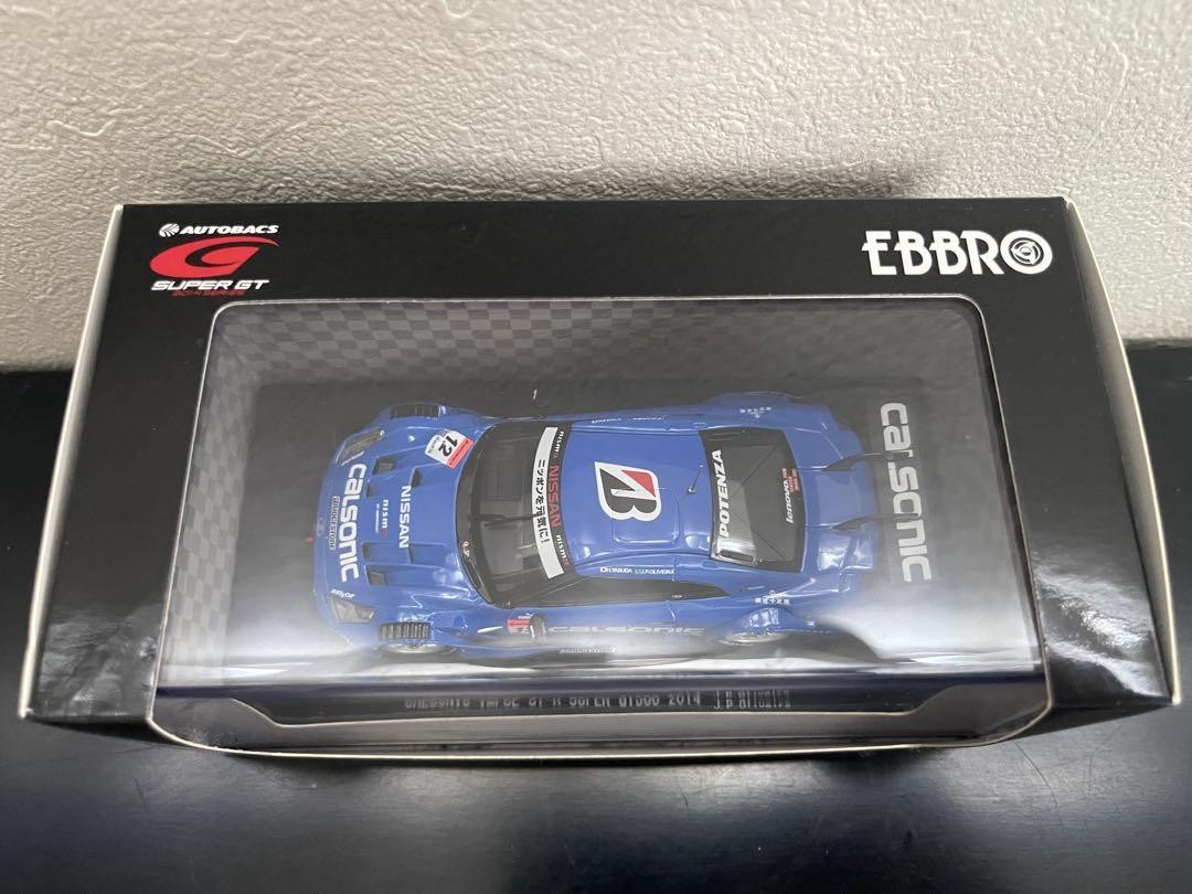 ミニカー EBBRO SUPER GT 2014 CALSONIC IMPUL GT-R EBBRO 1/43 Super GT 2014 Calsonic Impul GT-R Minicar | eBay