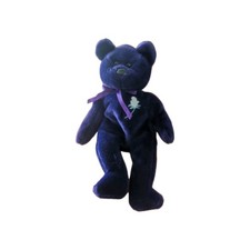 NO HANG TAG Ty Beanie Baby Princess the Diana Bear Toy 1997 PE pellets