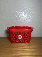 Target Mini Shopping Basket Red Spritz