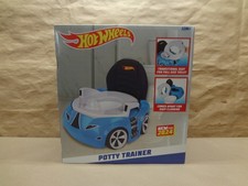 Hot Wheels Blue Race Car Potty Training Toilet, Blue