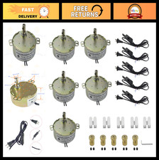 5PCS 110V Synchronous Turntable Motors for Cup Turners, 2.5-3RPM, CW/CCW, 4W