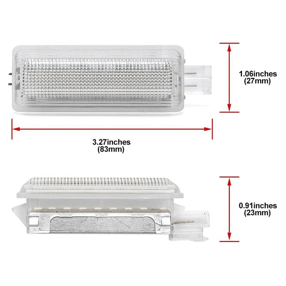 Car White Led Trunk Luggage Cargo Light Lamp For Fusion Escape Mustang Edge - Image 3 of 4