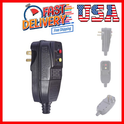 #ad Replacement GFCI Plug for Pressure Washer Pool Pump 15Amp 3 Prong Circuit Bre... $34.19