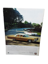 1966 Cadillac DeVille Sedan Vintage Print Ad It’s Great Going Cadillac