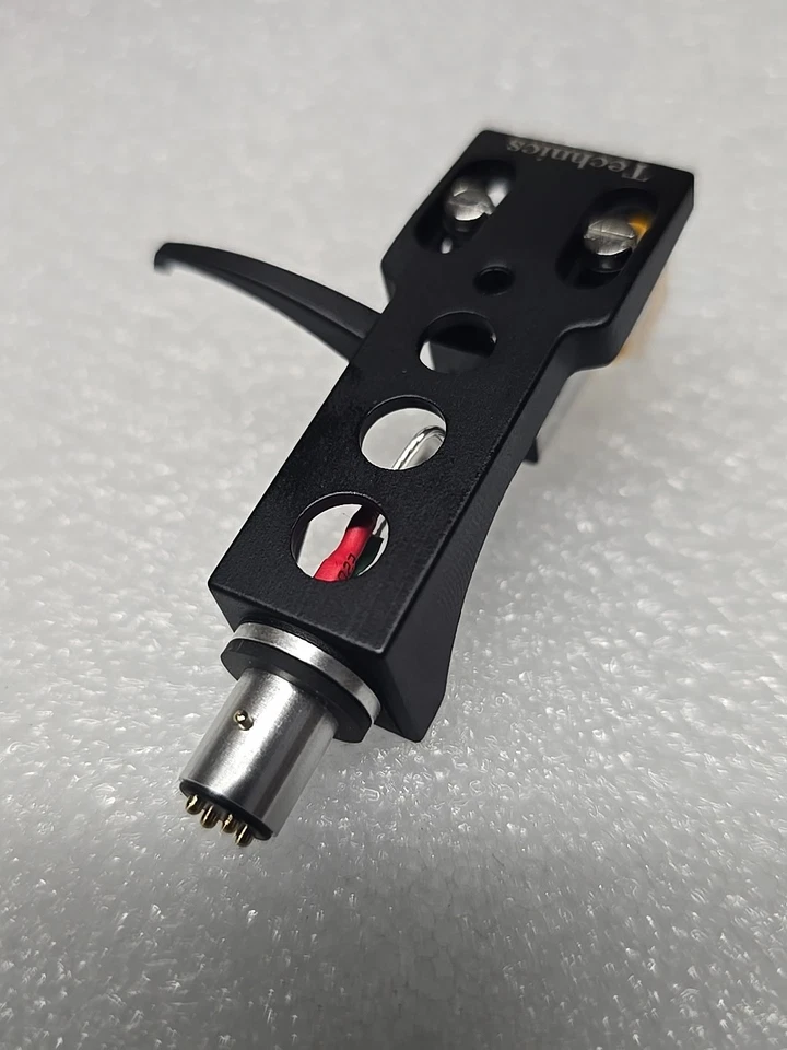 Cartucho Audio Technica AT91 + Aguja Original + Logo NEGRO Technics HEADSHELL Foto 2 de 4