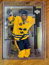 1997-98 Upper Deck Black Diamond #114 Daniel Sedin RC Rookie Card Sweden. rookie card picture