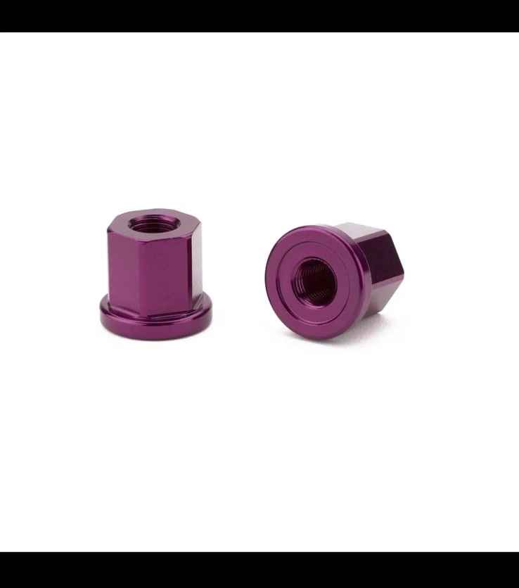 MISIÓN-Aleación 14mm “PÚRPURA” ⚡️BMX⚡️ Eje 🥜NUTZ🥜…(SE VENDE COMO PAR)🔥⚡️🔥 Foto 3 de 4