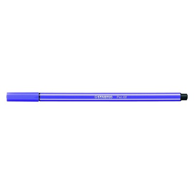 Premium Fibre-Tip Pen - STABILO Pen 68 - Pack of 1 - Violet