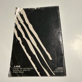 Club Drive Instruction Manual ONLY - Atari Jaguar - Authentic Game Manual