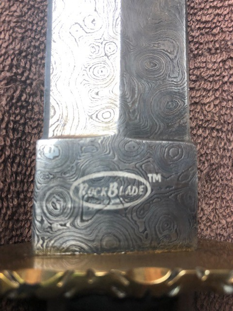 CUSTOM HAND MADE Damascus fixed blade FIGHTING knife NIB | eBay