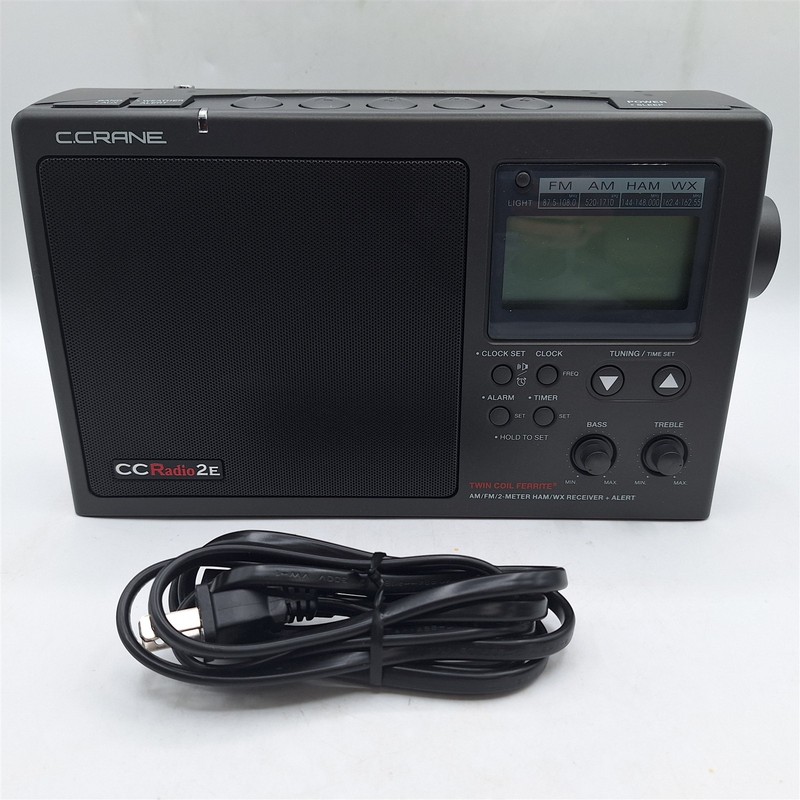 C. Crane CCRadio-2E Enhanced AM FM Weather 2-Meter Ham Portable Radio