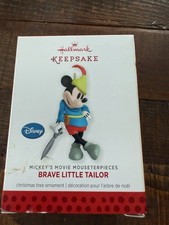 BRAVE LITTLE TAILOR ~ Disney ~ 2nd in Series ~ 2013 Hallmark Keepsake Ornament