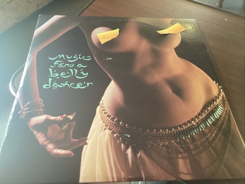 Vintage Music For A Belly Dancer Mohammed El Bakker & Ensemble 2 Record Set 33lP