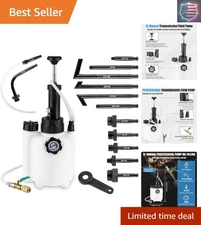 Fluid Transfer Pump 3L Kit with 13PCS ATF Adapters - Precision Oil Dispensing