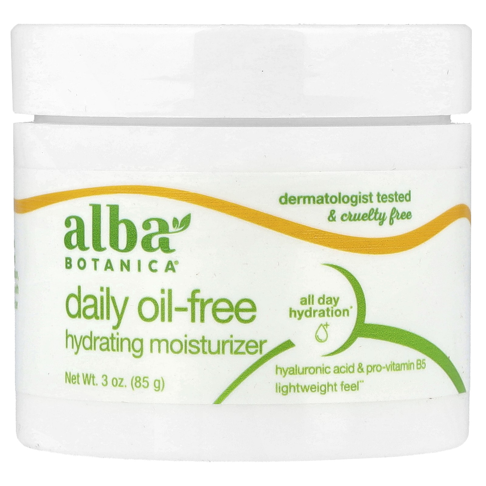 Moisturizer Oil-free 3 Oz 85 G Hypoallergenic,