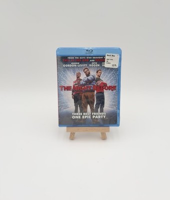 The Night Before Blu-ray Sealed w/ Best Buy Sticker Comedy Holiday Movie NEW