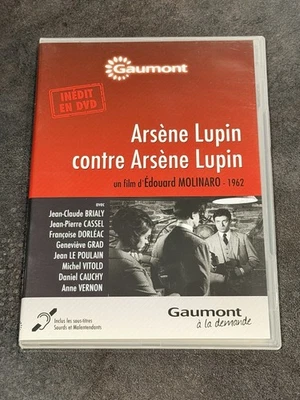 ARSENE LUPIN CONTRE ARSÈNE LUPIN DVD BRIALY CASSEL DORLEAC MOLINARO 1962 GAUMONT - Photo 1/2