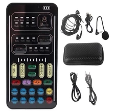 I9 Voice Changer Set Multifunction Portable Recording Mini Sound Card