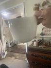 Vintage -  Glasbake Milk Glass Mixing Bowl Sunbeam Antique