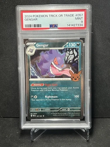 2024 Pokemon Trick or Trade Gengar 057/091 PSA 9