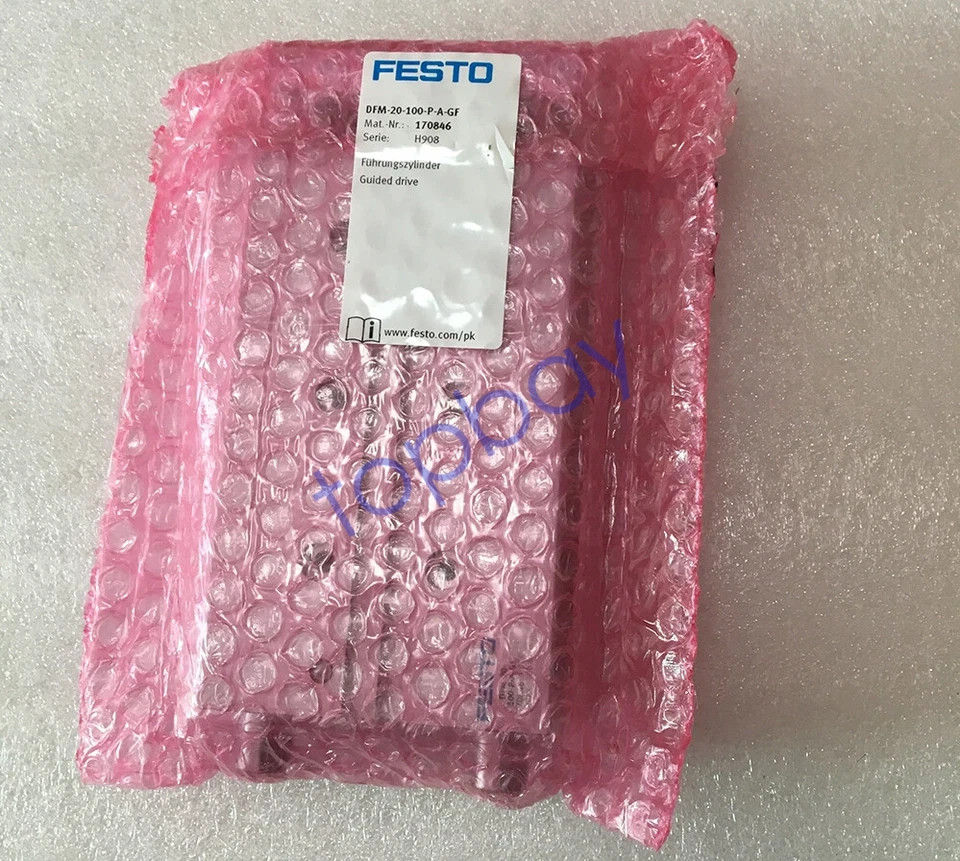 New One Festo DFM-20-100-P-A-GF 170846 Cylinder Expedited Shipping #A