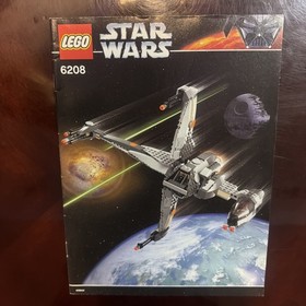 LEGO Star Wars: B-Wing Fighter (6208) Mini Figs And Manual! 🔥🔥