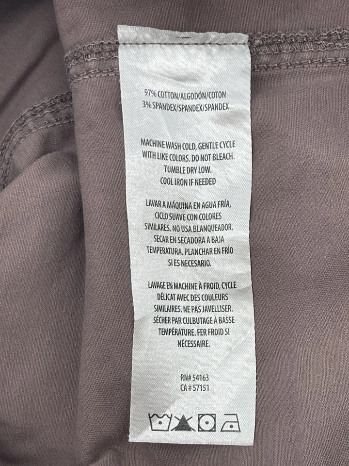 Pantalones de chándal Calvin Klein cargo para mujer talla mediana tiro alto púrpura 28X26 Foto 4 de 4