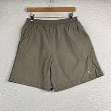 Vintage 90s Nike Challenge Court Shorts Men Medium Beige Agassi Tennis