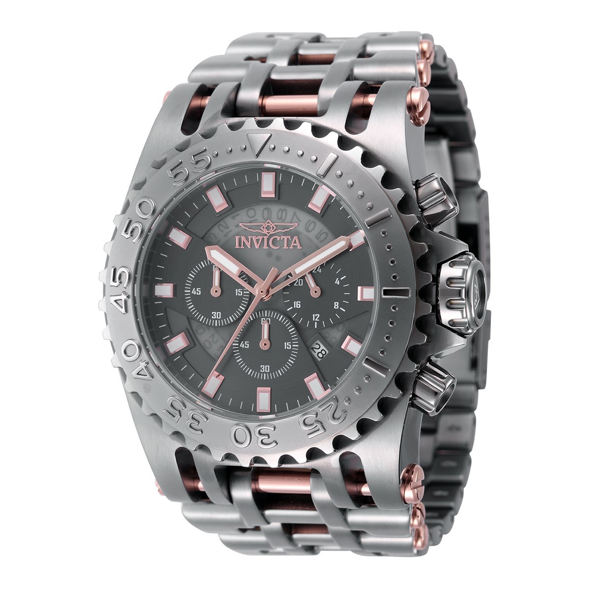 Invicta Chaos X Coalition Forces Gunmetal/Rose Gold Mens