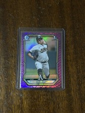 Gage Jump 2026 Bowman Chrome Prospects Fuchsia Reptilian Refractor /199 