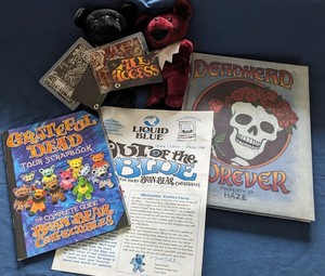 Grateful Dead Bears -All Access & Black Peter, bear scrapbook, newsletter& book
