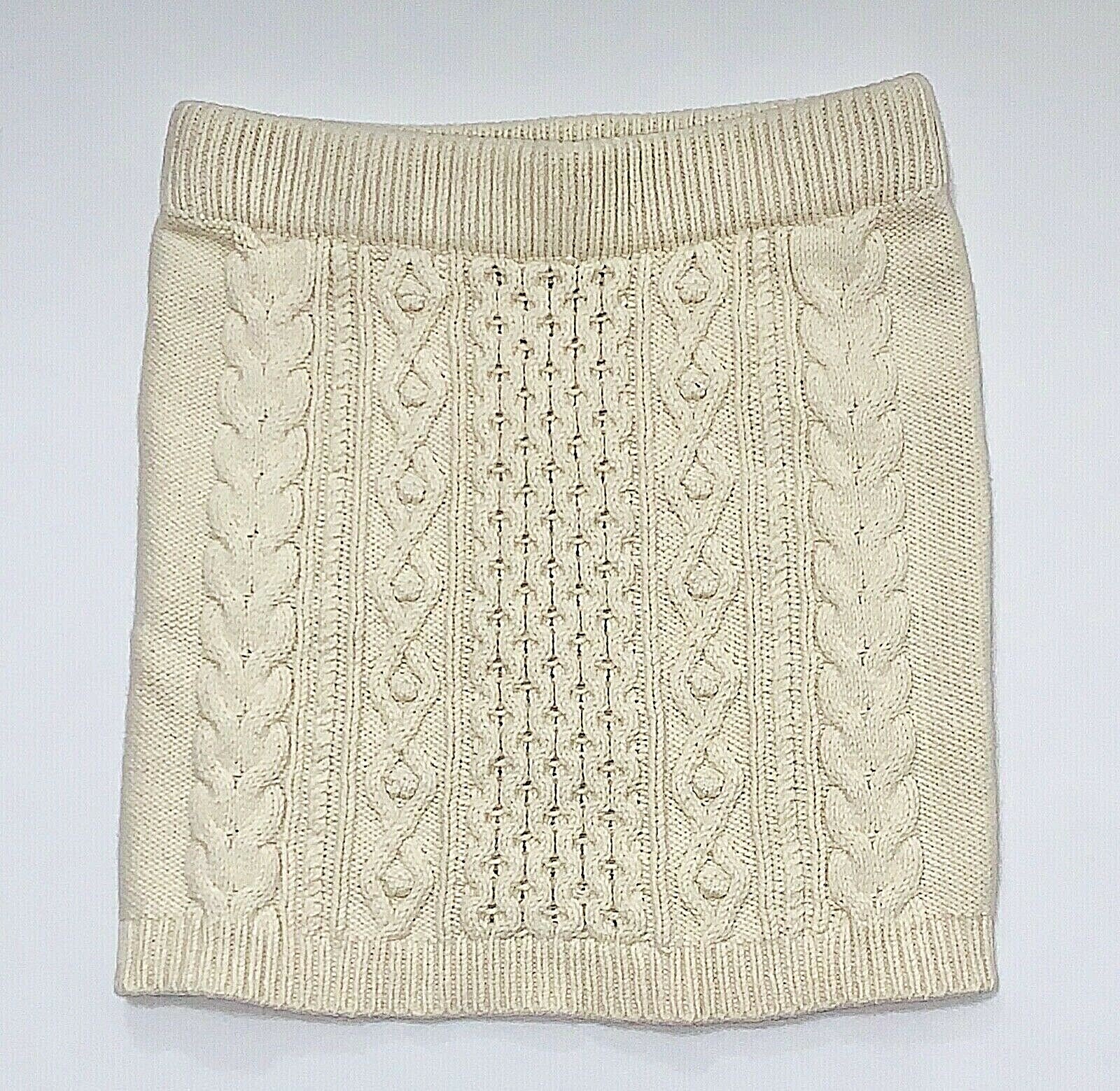 NWOT Gap Kids Solid Ivory Cable Knit 