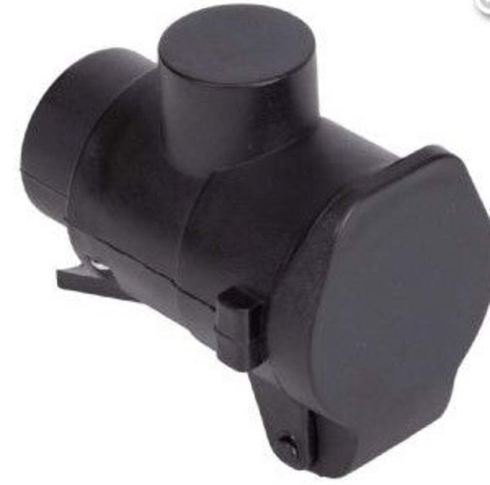 Vechline Power 7 Pin 12N Plug To 13 Pin Socket Caravan Trailer Towing